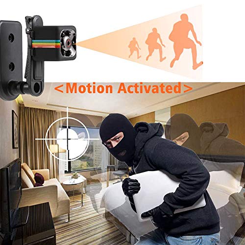 Mini Camera Sq11 Hd 1080P Camcorder Hd Night Vision Mini Cam 1080P Mini Dv Camera Motion Detection Video Recorder Sports Camera For For Car Home And Office Surveillance #TOP4