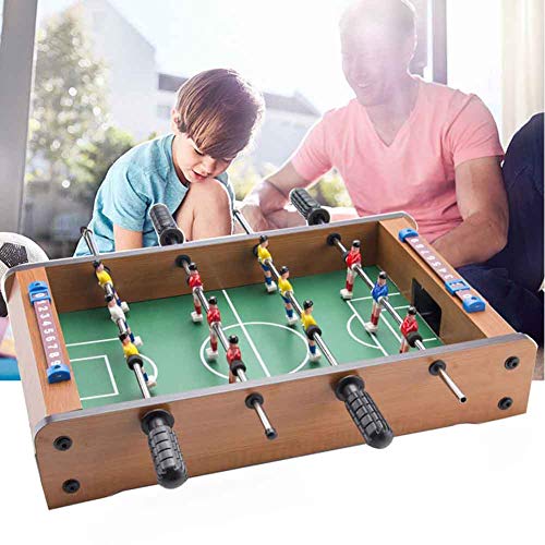 Mini Kicker Tischfußball, Kleiner Kinder Tischkicker Tragbarer Leichter Tischfußball, Fußball-Tischspiele Lernspielzeug für Kinder Tischfußball, Einfach zu Montieren(ca. 13.58x8.46x3.14 inch) – Bild 4