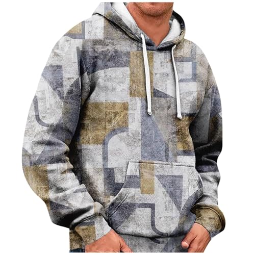Sudaderas hombres con capucha manga larga suelta para navidad