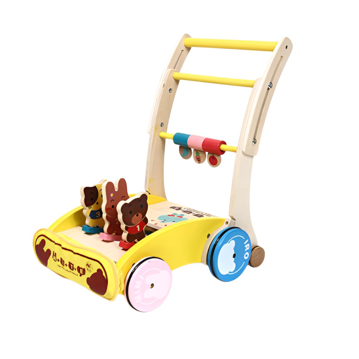 Amazon.co.jp: [Mokcoliy]手押し車 赤ちゃん カタカタ かたかた 木の
