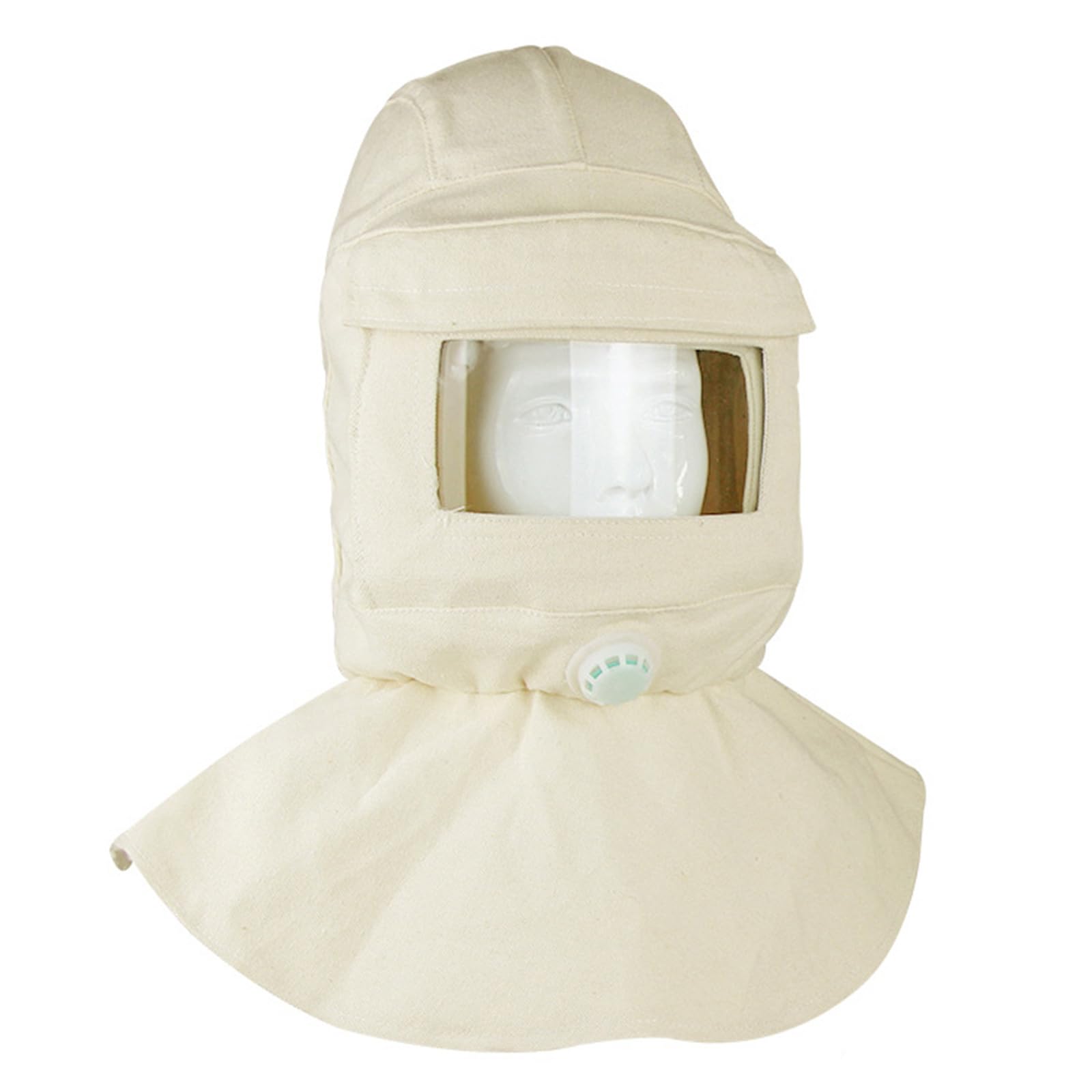 Professional Helmet Sand Blasting Hoods Cap Sand Blasting Hoods for Polishing Painting Dusting Tasks Sandblasting