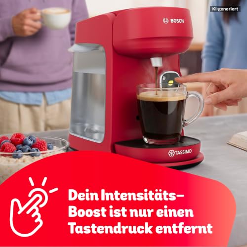 Bosch Tassimo harmony Kapsel-Kaffeemaschine, TAS173B, rot – Ansicht 4