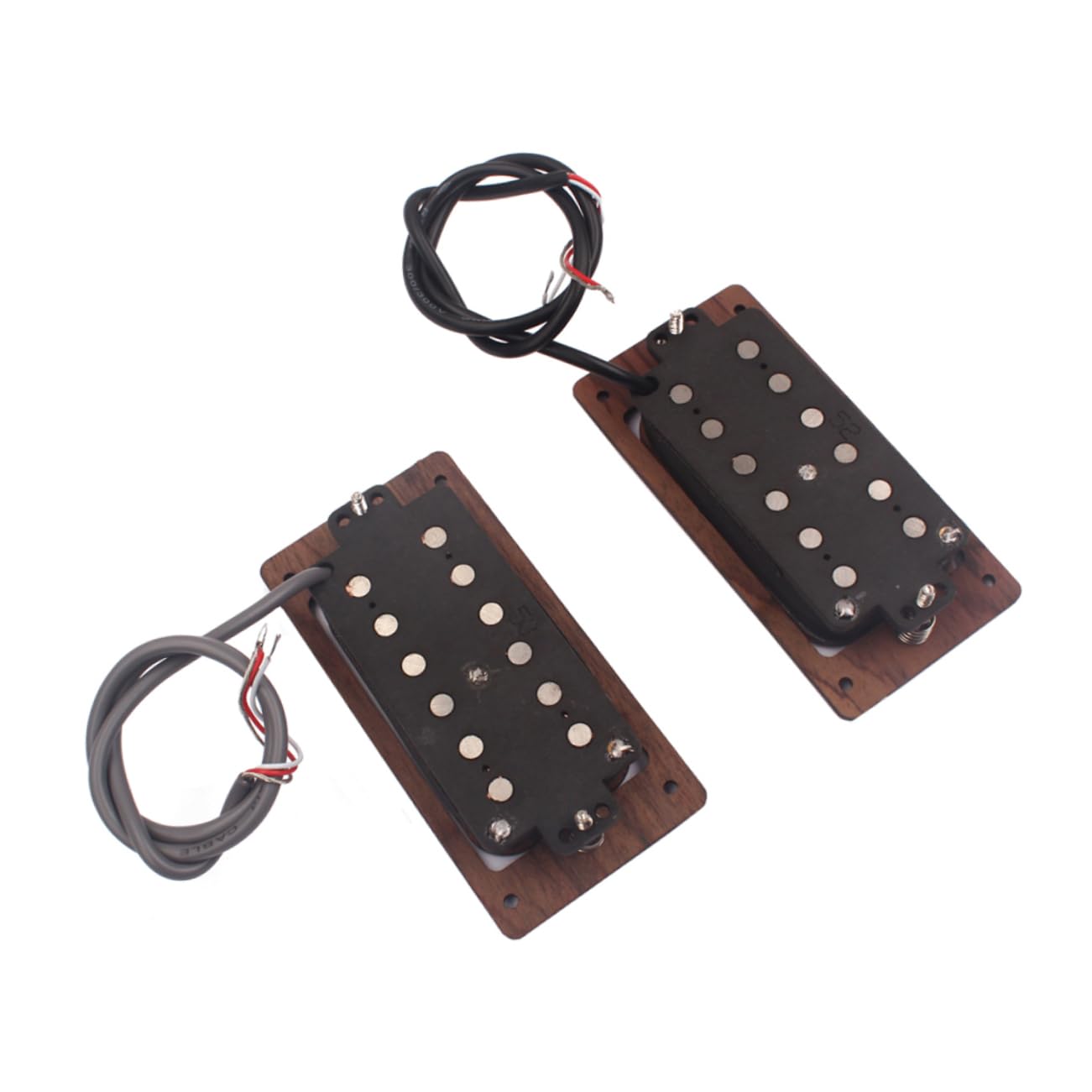 Pickup Humbucker in Palissandro per Chitarra Elettrica a 6 Corde | Ricambio per Modelli , Bilanciamento Classico, per Chitarristi, Accessorio per Strumenti