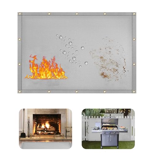 Heat Shield Behind Grill Grey...