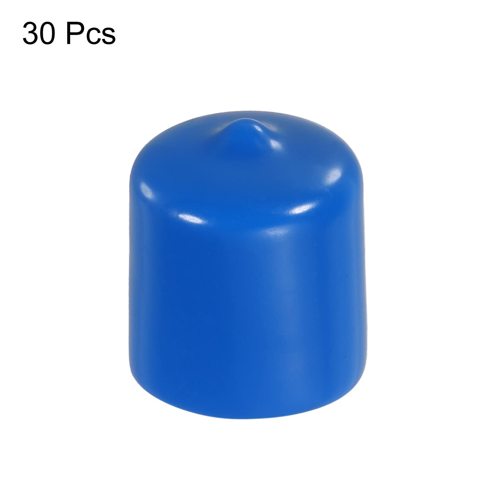 Uxcell 5 Piezas De Tapas De Goma 1 7/8" (48 Mm) ID Vinilo PVC Tapa