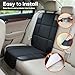 VLM Car Seat Protector for Child Baby Car Seat,600D Waterproof Car Seat Cover with Thick Padding, Non-Slip Backing and 2 Mesh Storage Pockets