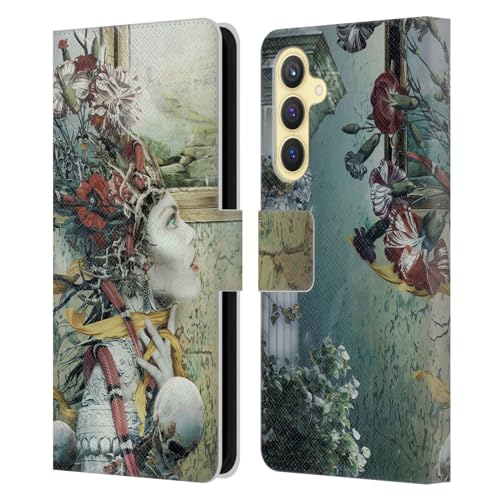 Carcasa Samsung Galaxy S23 FE 5G tipo libro ideal para viajar sin cartera con estilo artístico