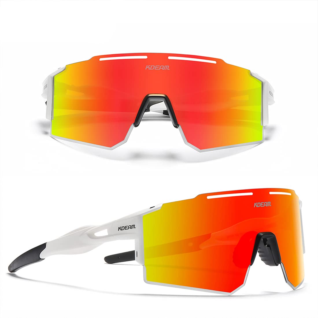 Lentes de sol polarizados deportivos para hombres y mujeres, para jóvenes, béisbol, sóftbol, ciclismo, correr