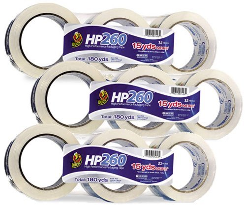 Bande HP260 canard clair pour sécuriser vos rénovations de maison et emballages de colis