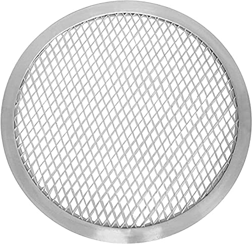 WSHA 11-15 inch Round Pizza Screen Aluminum Mesh Non Stick Baking Tray Seamless Pizza Pan for Home Kitchen Restaurant Supplies,11inch