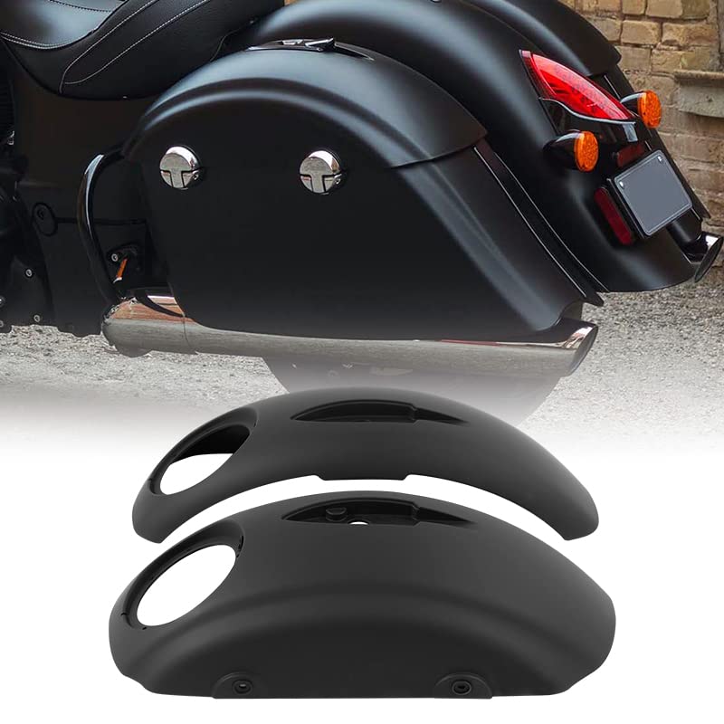 Saddlebag Lid Covers Speaker Cutout For Indian Springfield