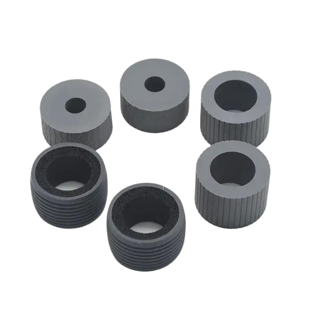 Neumáticos de Rodillo de Recogida PA03740-K011 PA03740-K010 compatibles con neumáticos de Rodillo de alimentación de escáner Fi-7600 Fi-7700 Fi-7700S