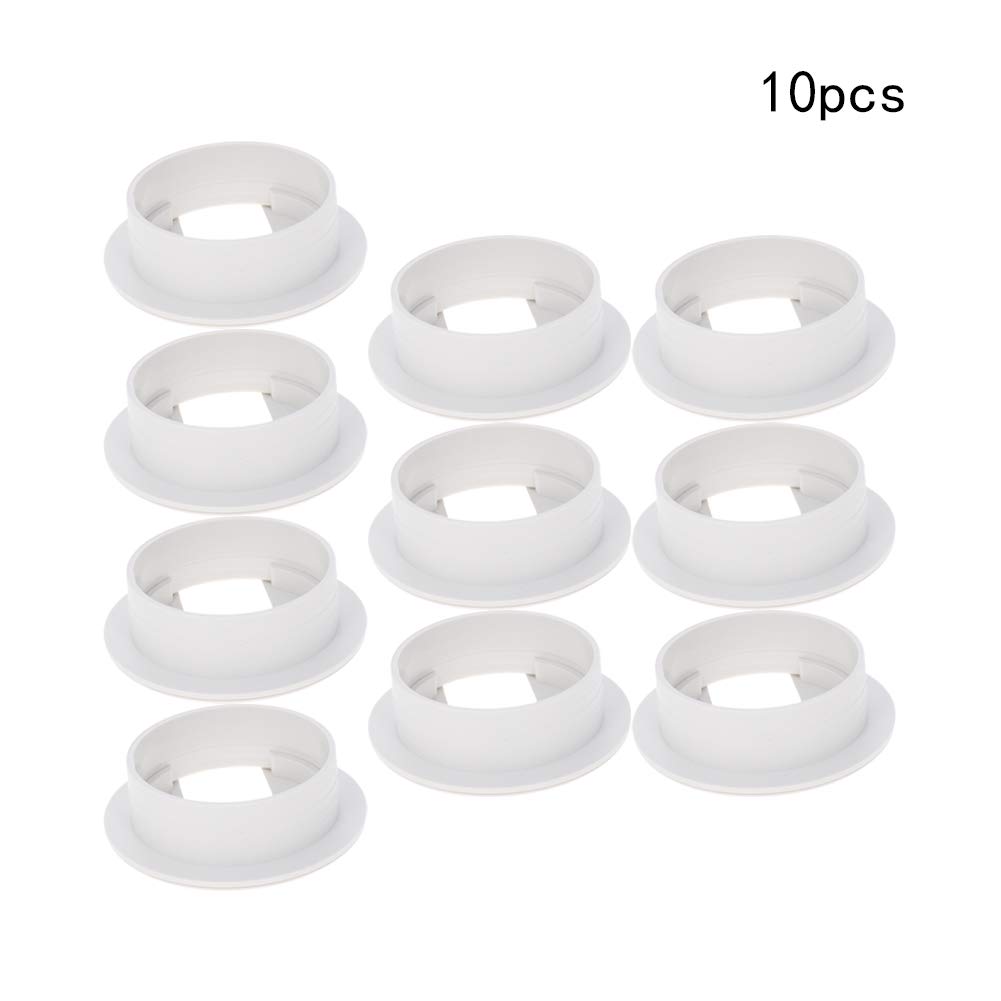 10 Stück Kabelösen 58 Mm Aus ABS – Kabellochabdeckung Für Schreibtisch, Büro & PC, Einfach Zu Installieren