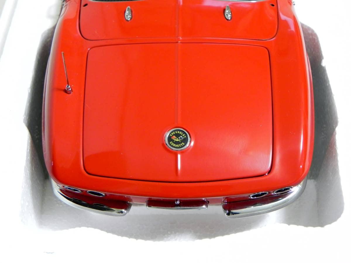 Amazon | オートアート 1/18 シボレー コルベット C1 1962 レッド 