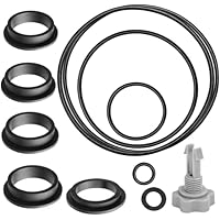 Kit Réparation Pompe Filtre à Sable Intex - 1 Valve Vidange Air + 11 Joints Toriques - Pièces 25013