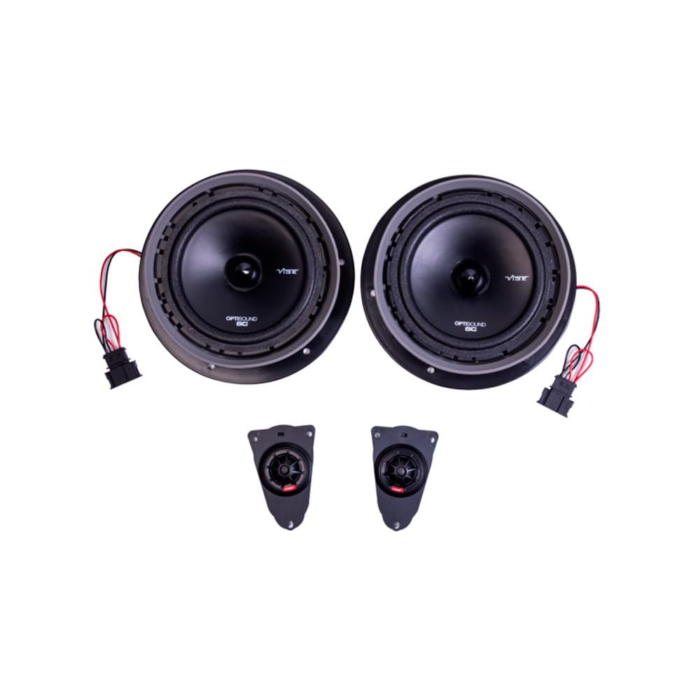 VIBE Audio Optisound VW T5 Custom Fit Speaker Kit, Black