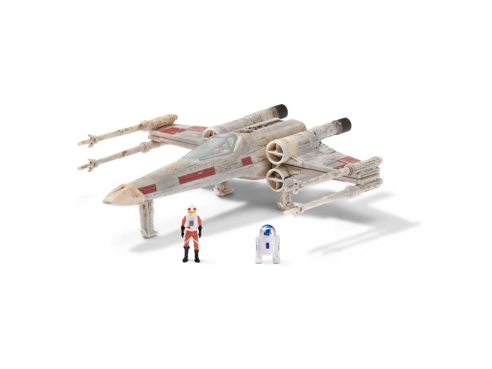 Star Wars Micro Galaxy Squadron – Caza Estelar Jedi De Anakin Skywalker Con Figuras De 2.5cm Y Anillo Hiperimpulsor