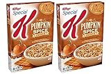 Limited Edition! Kelloggs Special K Pumpkin Spice Crunch Value Size 17.7oz - Two (2) Pack