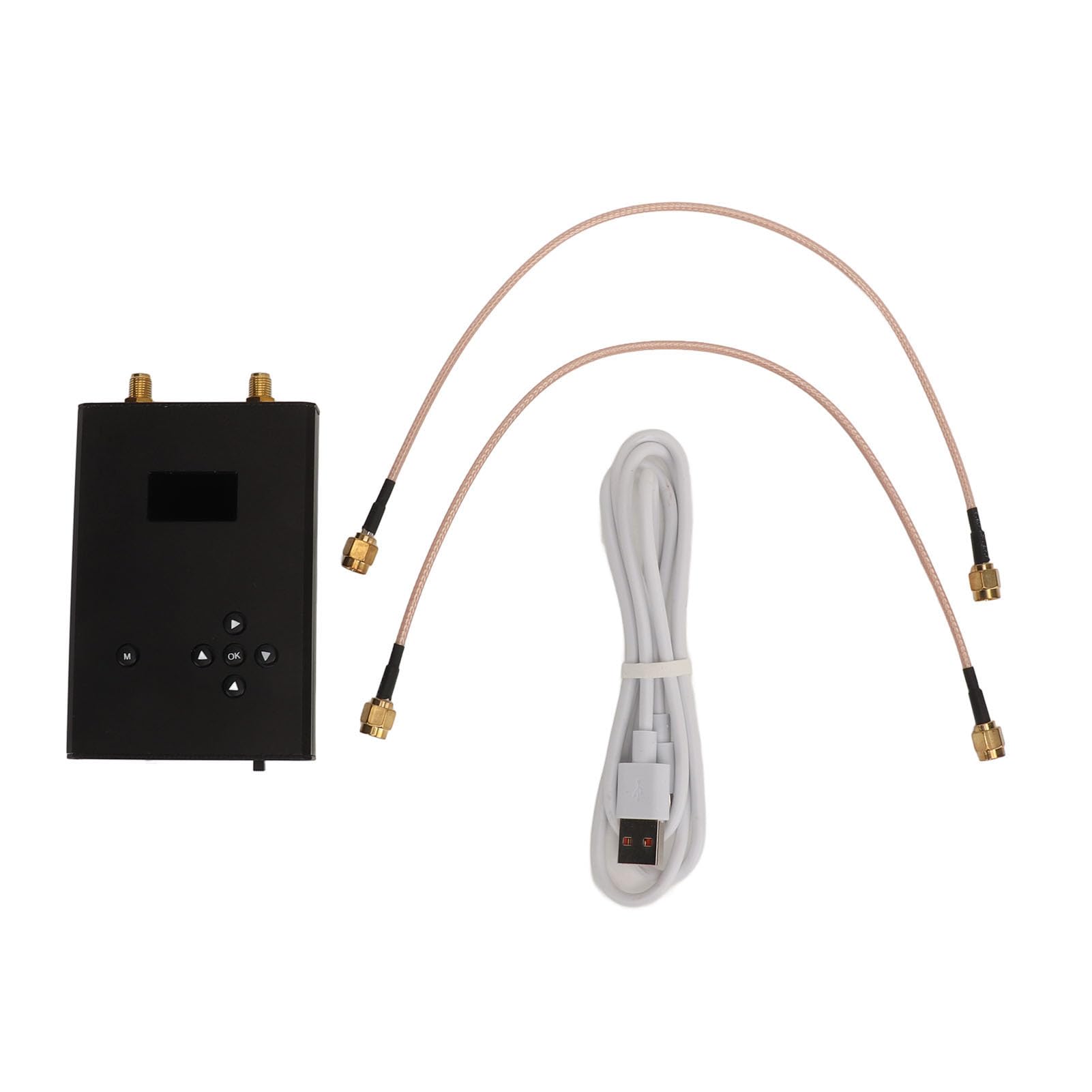 Generador de Señal Portátil, Generador de Funciones de Forma de Onda Arbitraria de Alta y Baja Frecuencia CH1 23,5 MHz - 6 GHz CH2
