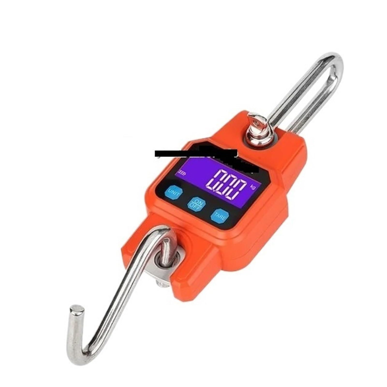 Digital Crane Scale, Electronic Hand Held Crane Scale, 300Kg/50G Capacity, Crane Scale Rechargeable(Oranje)