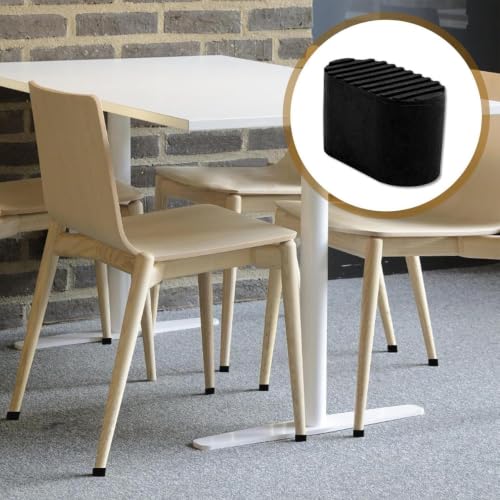 Protector de patas para sillas que evita ruidos y rayones en el suelo de tu casa, 24 uds 5