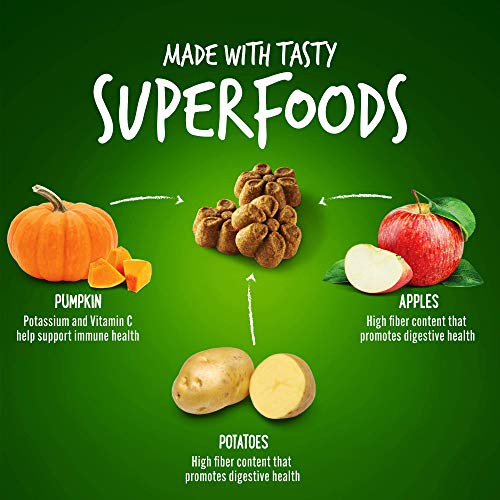 Fruitables Baked Dog Treats – Pumpkin Treats For Dogs – Healthy Low Calorie Treats – Free Of Wheat, Corn And Soy – Pumpkin And Apple Dog Treats – 12 Ounces #TOP2