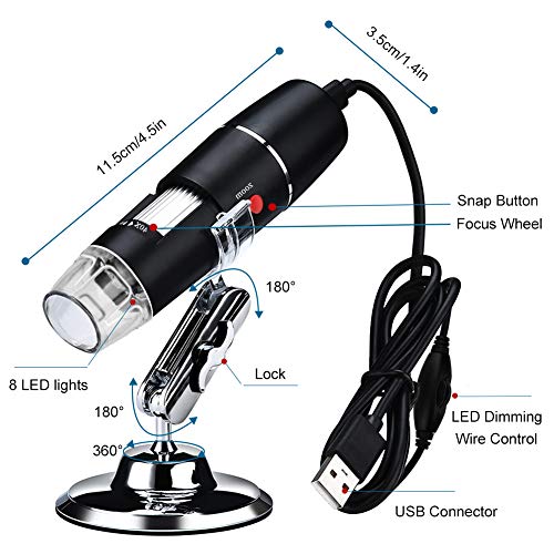 Microscopio Digitale, Achort USB Microscopio