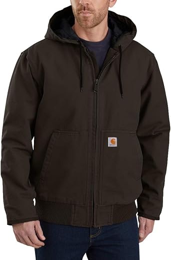 Carhartt Mens Washed Duck Active Jac