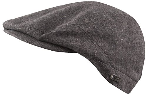 Lavorazione di qualità Feinzwirn - Basco scozzese - Uomo schwarz/braun melange S-M