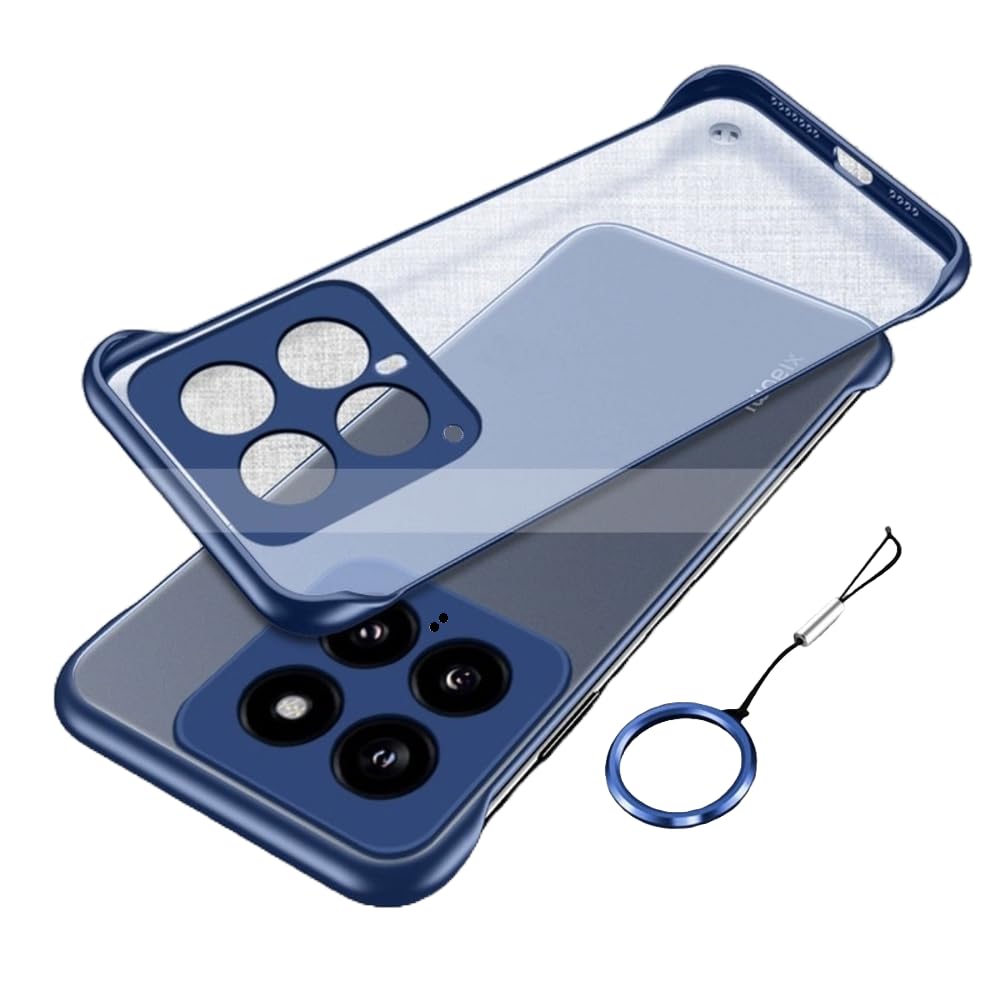 REALCASE Xiaomi 14 5G Back Cover Case | Slim Translucent Frameless Matte Hard Back Skin | Soft TPU Shock Proof Bumper Back Cover Case for Xiaomi 14 5G (Blue) (B0CXM7L6XT) Amazon Price History, Amazon Price Tracker