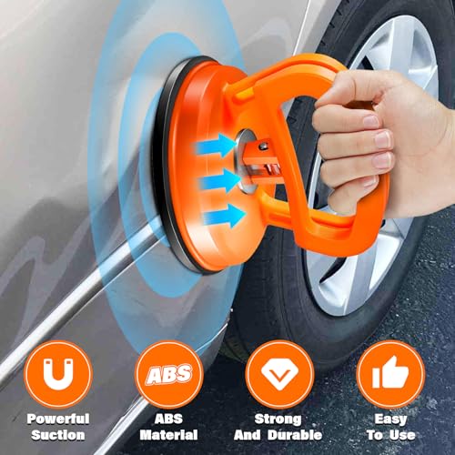 Extrator de amassados, kit de remoção de amassados, pacote com 3 kit de extrator de amassado de carr
