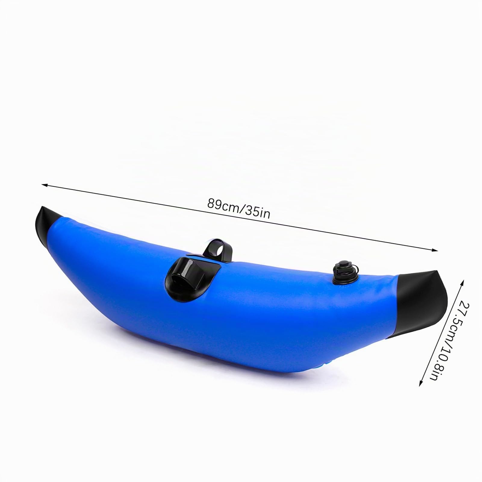 Flotadores de Estabilizador de Kayak Inflables, Estabilizador de PVC para Mayor Estabilidad y Seguridad, Ideal para Navegar, Pescar, Remar con Férula de Bloqueo Seguro