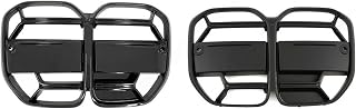 Compatible For BMW 4 Series I4 Grille G22 G23 G26 Front CSL Style M4 Grill Auto Racing Grid 2021+ XDrive Gran Coupe Cabrio 425i 430i M440i(Carbon fiber Look)