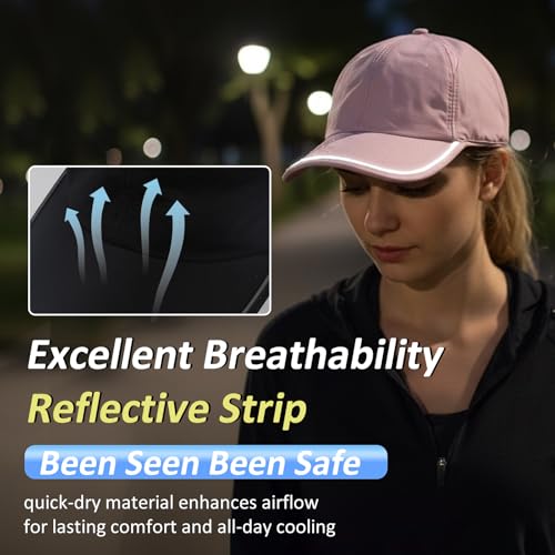 Gorra para mujer con protección UV y tira reflectiva miniatura 4