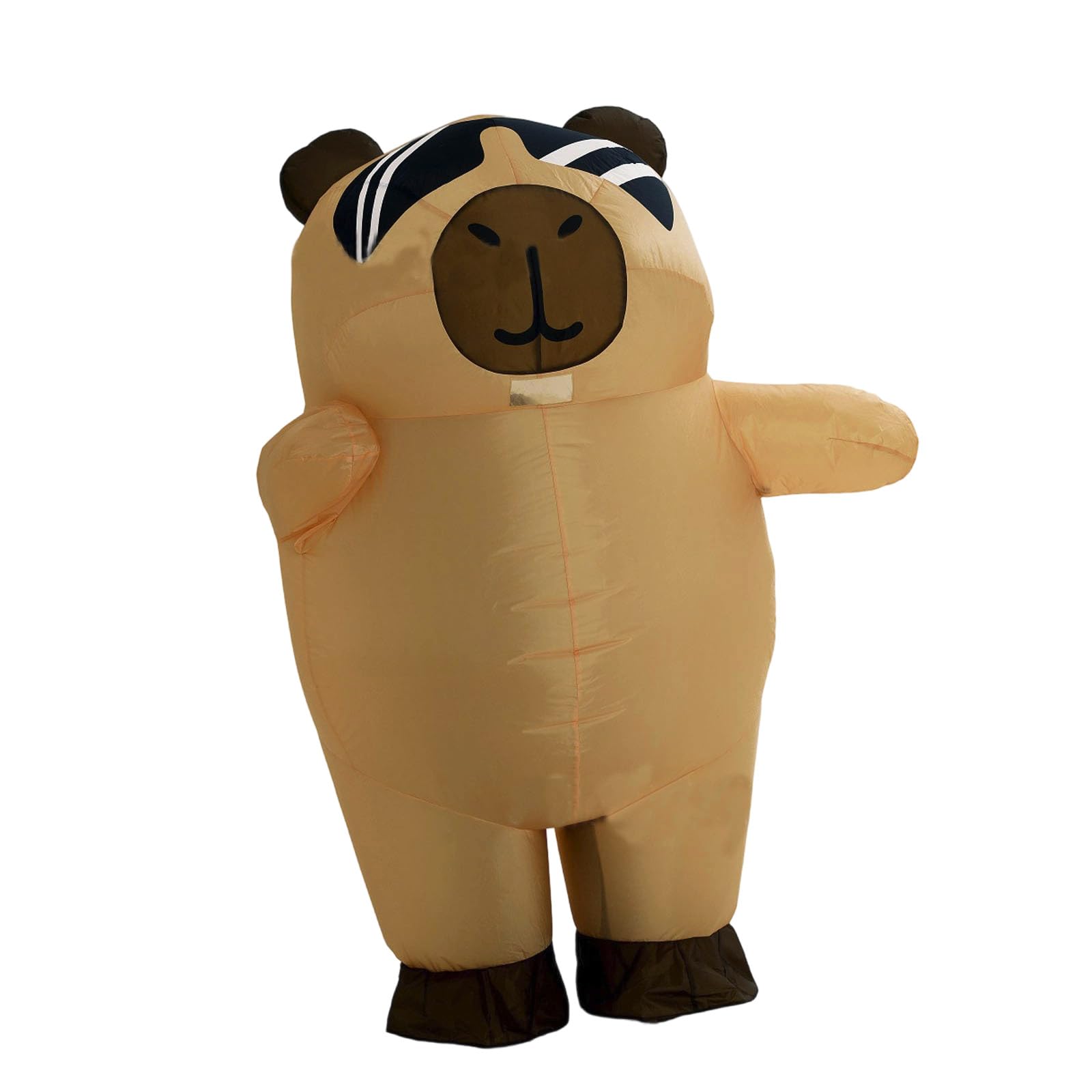 Capybara Disfraz hinchable para hombre, fiestas, disfraces, divertidos, festivales, carnaval, disfraz, celebración, adultos, ropa inflable, divertido, mono de animales cosplay