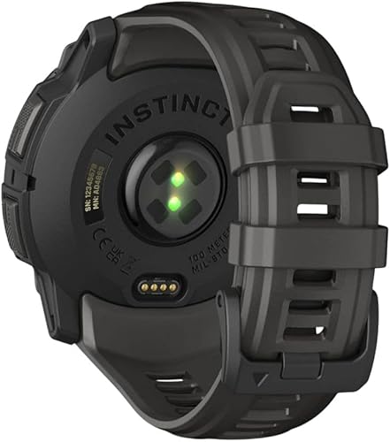 Vista 6 de Garmin Instinct® 3 50mm, AMOLED Display, Rugged Outdoor GPS Smartwatch, Metal-Reinforced Bezel, Built-in Flashlight, Up to 18 Days of