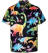 MIKENKO Funny Hawaiian Shirt Tropical Short Sleeve Summer Beach Button Down Beer Bigfoot Hawaiian...