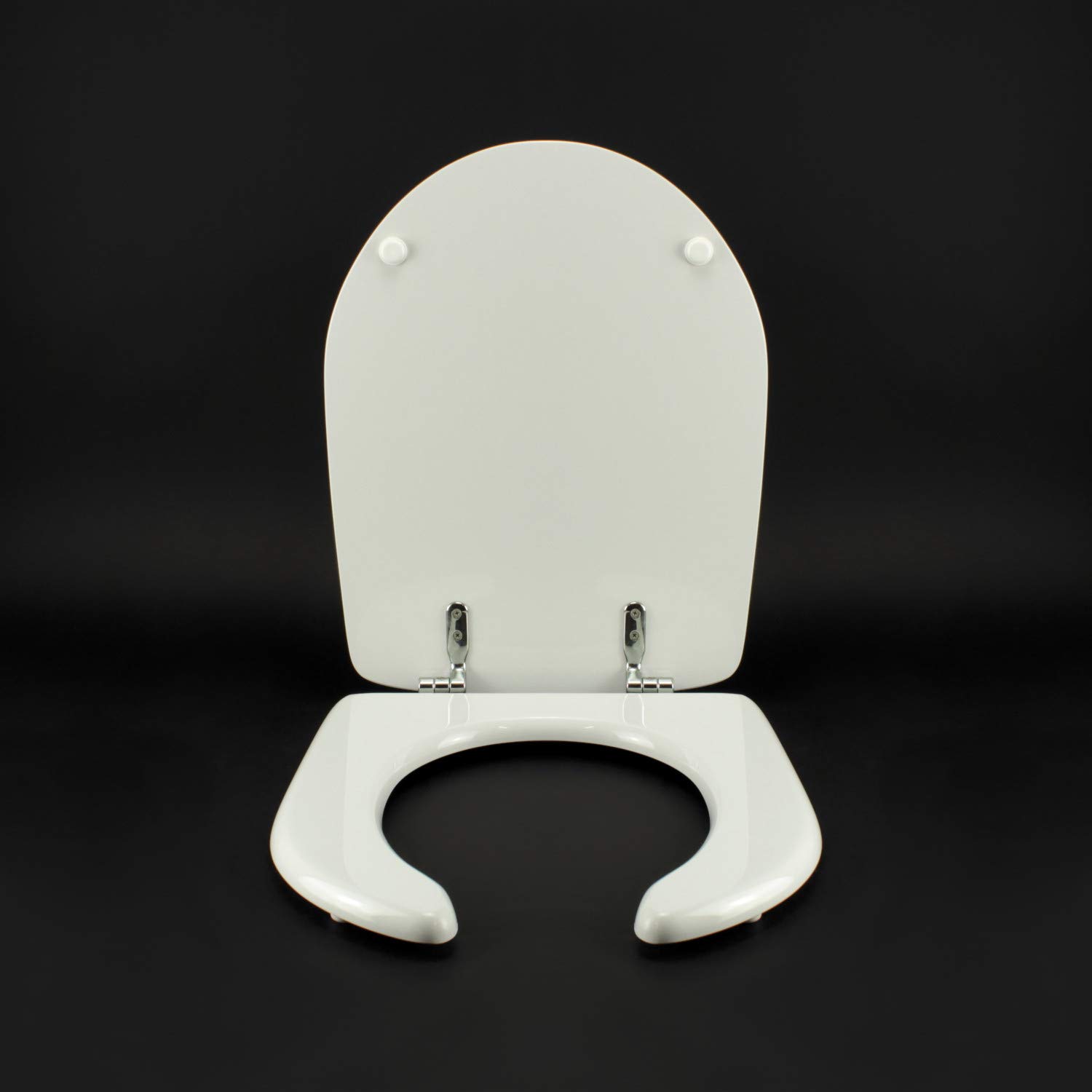 Copriwater DISABILI per SLIM 2 BOCCHI BIANCO cerniera cromo normale o rallentata soft close