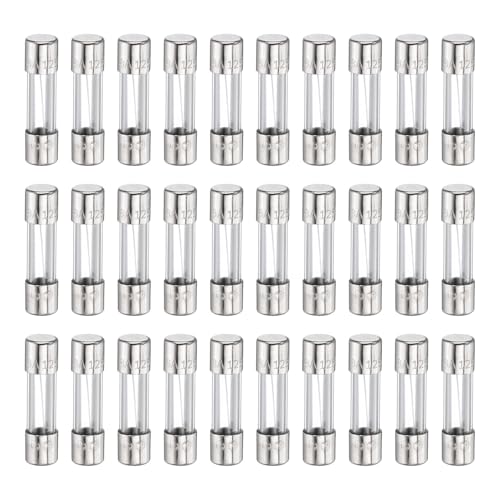 Fusibles rapides en verre 8A 250V HARFINGTON de 5x20 mm pour TV et ventilateur