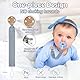 TYRY.HU Schnullerkette Mädchen Stoff Schnullerkette Clips Jungen Weiches Gewebe Polyester Schnuller Halter Set Holz Schnullerband Baumwolle Schnullerband für Neugeboren Geschenk 4 Pack