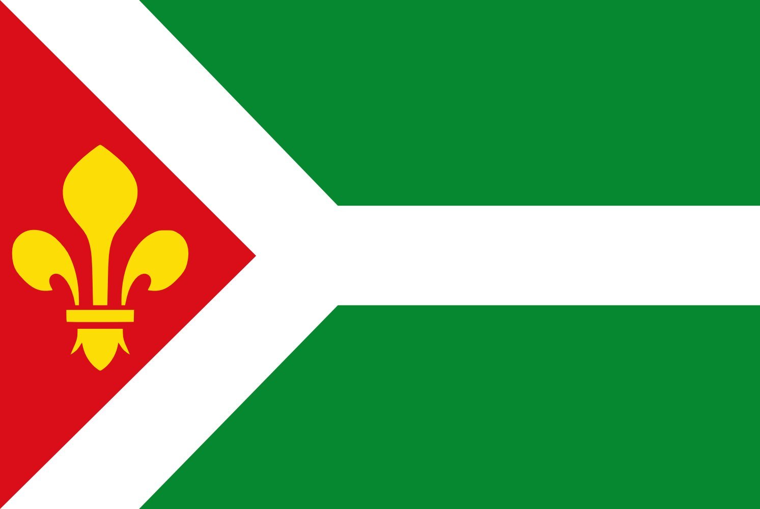 Drapeau Gerkesklooster vlag pour pavoiser votre jardin frison