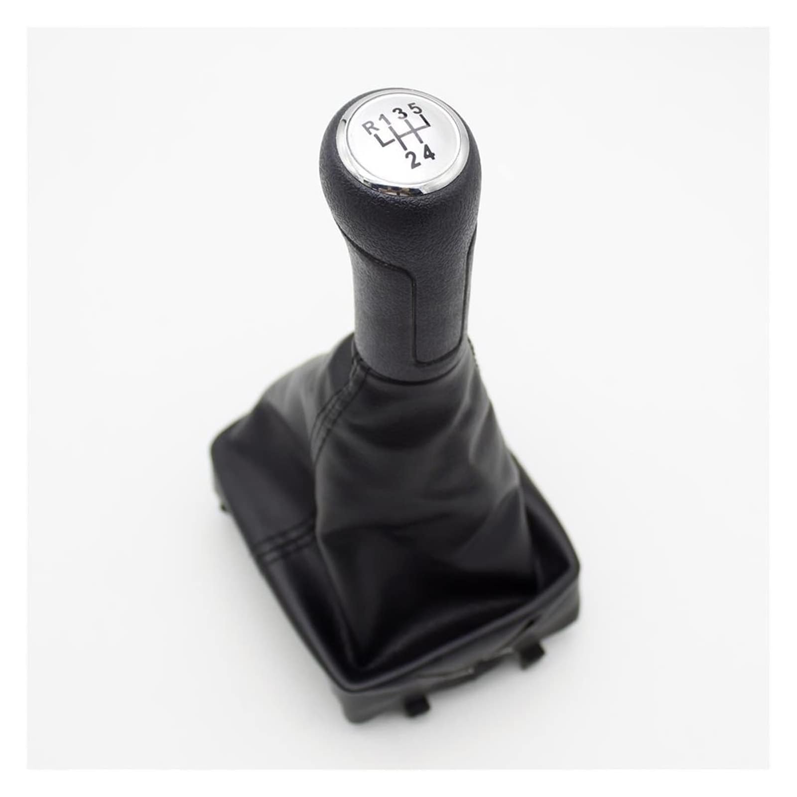FNCVTM Car Gear Knob for VW for Polo 9N 9N2 for Sedan Gear Shift Knob Lever Shifter Gaiter Boot Cover Collar