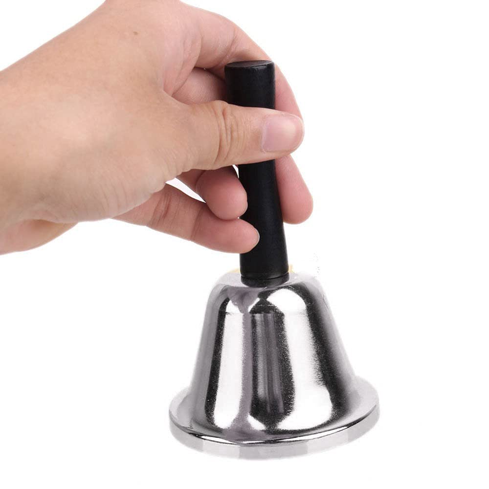 Campanas de Navidad,Adornos navideños Believe Bell Pequeñas Campanas navideñas 1 Pieza Recepción Cena Fiesta Tienda