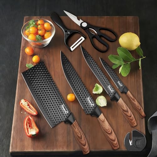 Set Cuchillos Cocina 7 piezas Acero Inox miniatura 2