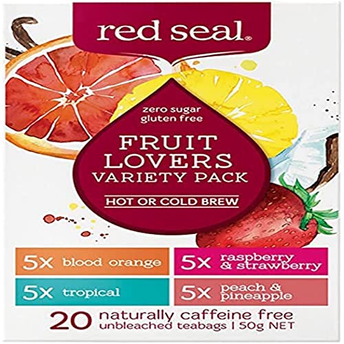 Red Seal Fruit Lovers Variety Hot and Cold Brew, 20 Tea Bags