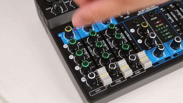 Amazon.com: Depusheng Professional Audio Mixer Digital FX 256-Bit