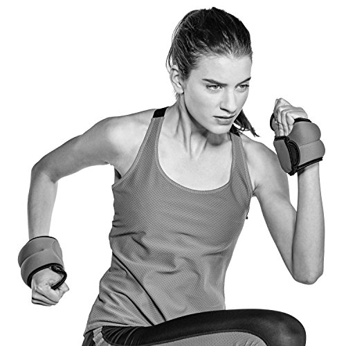 FILA Accessories Wrist Weights Set, 4lb Set (2lbs Each) - Thumbnail 2