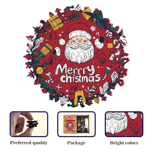 Juego interactivo de Navidad de madera para hombres y mujeres 7