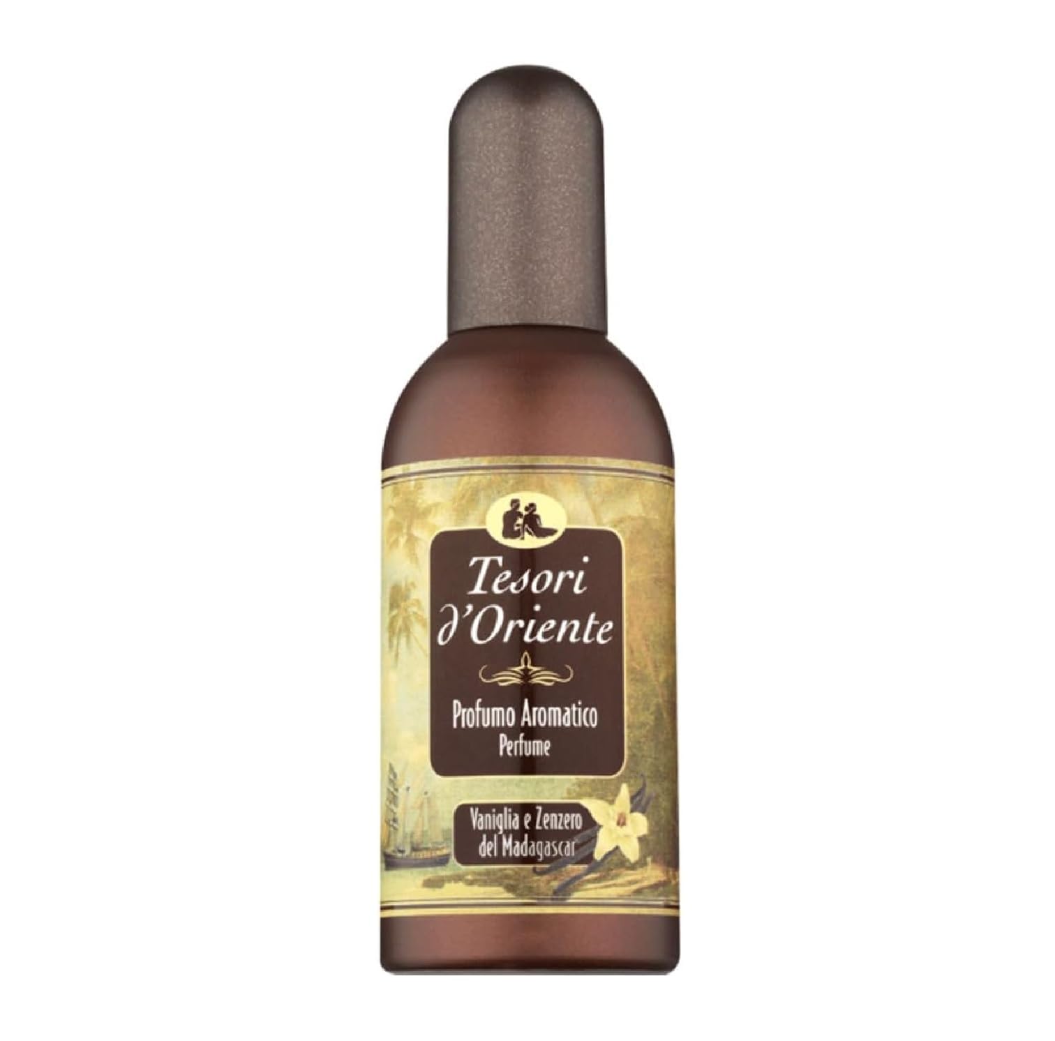 Tesori D'oriente Vaniglia e Zenzero del Madagascar 100ml, Blumiges und umhüllendes Parfüm 6x100ml + Italian Gourmet polpa 400gr