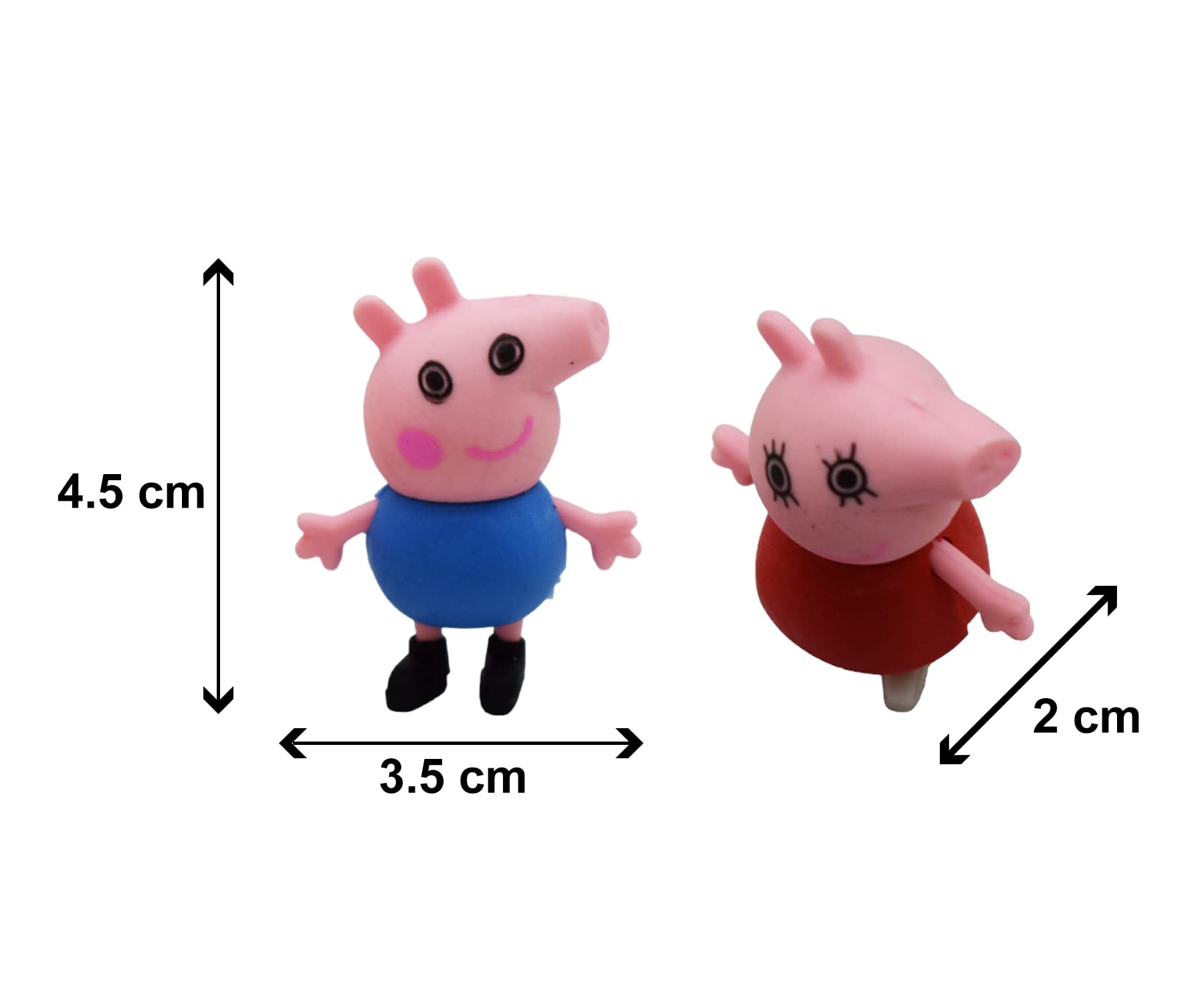 Asera 36 Pcs 3D Cartoon Erasers for Kids Gift Options Birthday Return Gifts